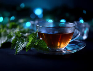 Herbata miętowa na noc – zalety i wady picia naparu z mięty przed snem