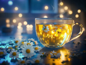 Czy&nbsp;picie rumianku na&nbsp;noc to&nbsp;dobry pomysł? Wyjaśniamy!